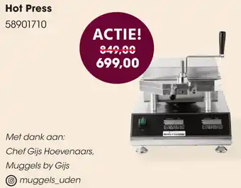 HANOS Hot Press aanbieding