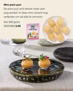 HANOS Mini pani puri aanbieding