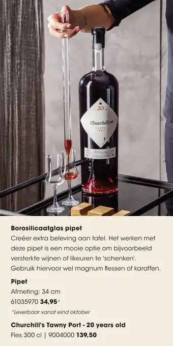 HANOS Churchill's Tawny Port - 20 years old aanbieding