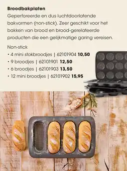 HANOS Broodbakplaten aanbieding