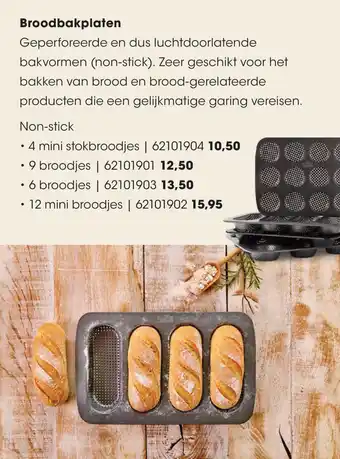 HANOS Broodbakplaten aanbieding