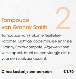 HANOS Tompouce van Granny Smith aanbieding