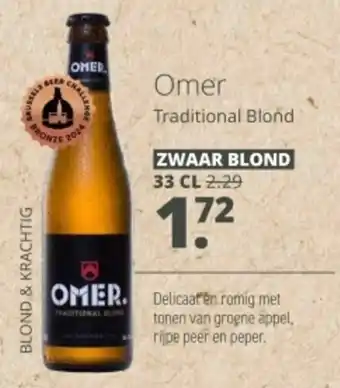 Mitra Omer Traditional Blond aanbieding