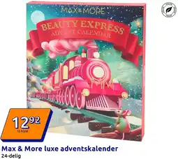 Action Max & More luxe adventskalender aanbieding