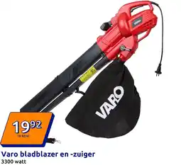 Action Varo bladblazer en zuiger aanbieding