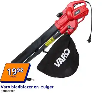 Action Varo bladblazer en zuiger aanbieding