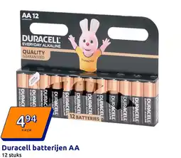 Action Duracell batterijen AA aanbieding
