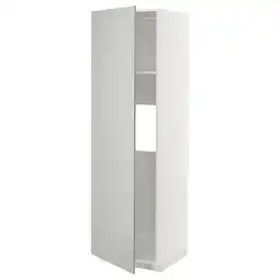 IKEA Witte metod hoge kast met grijze planken aanbieding