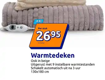 Action Warmtedeken aanbieding