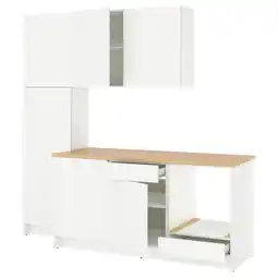 IKEA Knoxhult Keuken, wit frame, 240x61x220 cm aanbieding