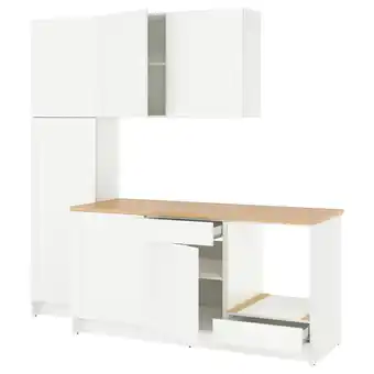 IKEA Knoxhult Keuken, wit frame, 240x61x220 cm aanbieding