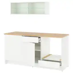 IKEA Knoxhult Keuken, wit, 180x61x220 cm aanbieding