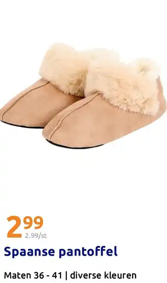Action Spaanse pantoffel aanbieding