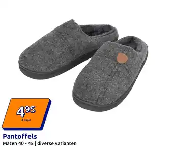 Action Pantoffels aanbieding