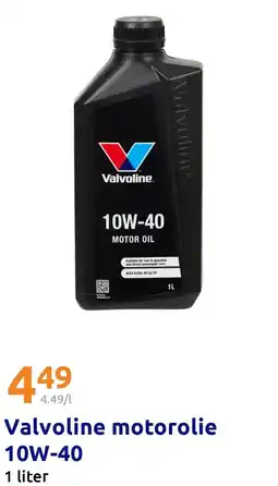 Action Valvoline motorolie 10W-40 aanbieding