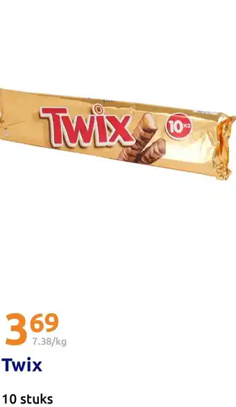 Action Twix aanbieding