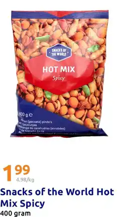 Action Snacks of the World Hot Mix Spicy aanbieding