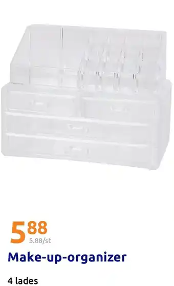 Action Make-up-organizer aanbieding