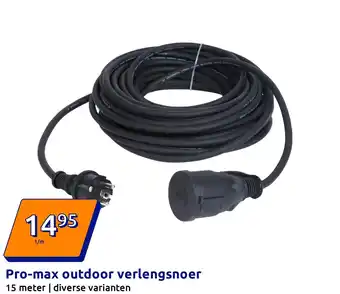 Action Pro-max outdoor verlengsnoer aanbieding