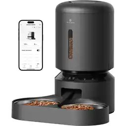 MediaMarkt Petlibro Granary Wifi Dual Food Tray Black Voedsel Dispenser aanbieding