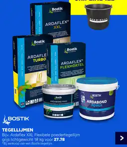 BOUWMAAT Bostik Tegellijmen aanbieding