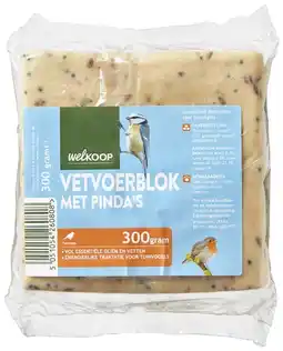 Welkoop Welkoop - Vetblok - Pinda - 300gram aanbieding