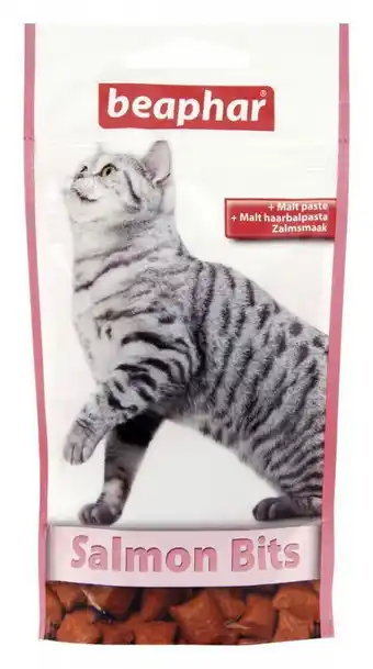 Welkoop Beaphar Malt-Bits - Kattensnacks - Zalm - 35gram aanbieding