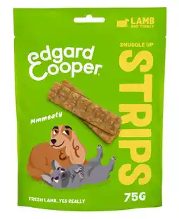 Welkoop Edgard en Cooper Strips Adult - Hondensnack - Lam - Kalkoen - 75gram aanbieding