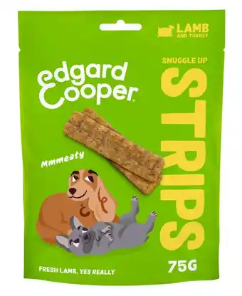 Welkoop Edgard en Cooper Strips Adult - Hondensnack - Lam - Kalkoen - 75gram aanbieding