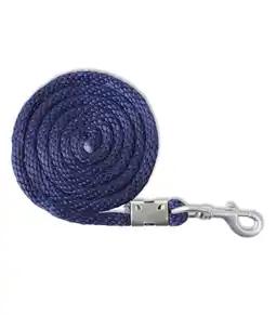 Welkoop Waldhausen Premium - Halstertouw met Musketonhaak - Blauw - 2 meter aanbieding