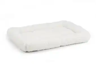 Welkoop Beeztees Schapenvacht - Ligbed - Creme - 121x76x9cm aanbieding