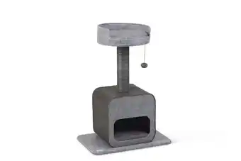 Welkoop Beeztees Modo - Krabmeubel - Grijs - 60x40x84cm aanbieding