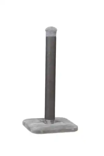 Welkoop Beeztees Wumblo - Krabpaal - Stof - Grijs - 55x55x120cm aanbieding