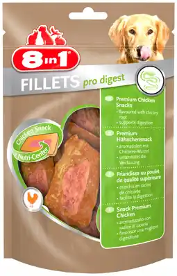Welkoop 8in1 Fillets Pro digest - Hondensnack - 19,5cm - 80gram aanbieding