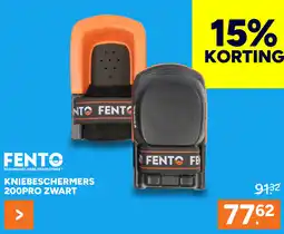 BOUWMAAT FENTO Kniebeschermers 200PRO zwart aanbieding