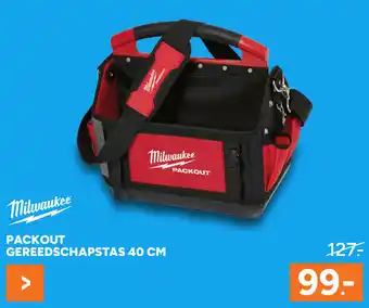 BOUWMAAT Milwaukee Packout gereedschapstas aanbieding
