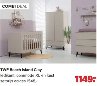 Baby-Dump TWF Beach Island Clay aanbieding