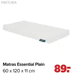 Baby-Dump Pretura Matras Essential Plain aanbieding