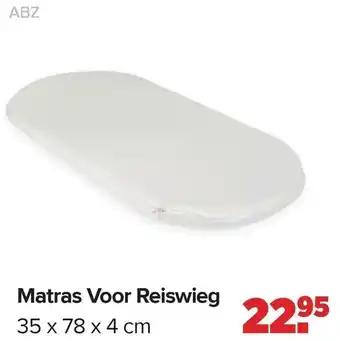 Baby-Dump Abz Matras Voor Reiswieg aanbieding