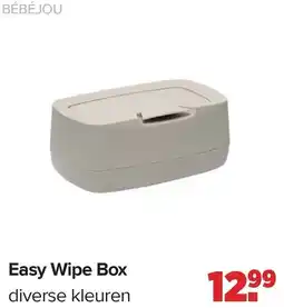 Baby-Dump Bébéjou Easy Wipe Box aanbieding