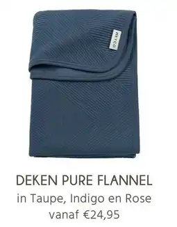 Baby-Dump Deken pure flannel aanbieding