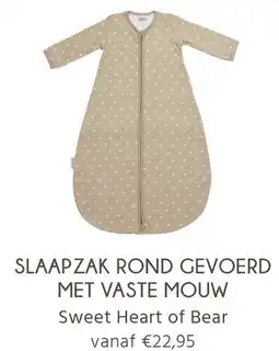Baby-Dump Slaapzak rond gevoerd met vaste mouw aanbieding