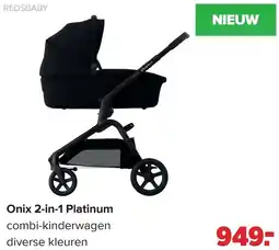 Baby-Dump Redsbaby Onix 2-in-1 Platinum aanbieding