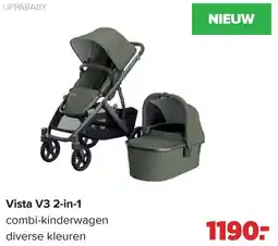 Baby-Dump Uppababy Vista V3 2-in-1 aanbieding