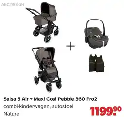 Baby-Dump Abc design Salsa 5 Air + Maxi Cosi Pebble 360 Pro2 aanbieding