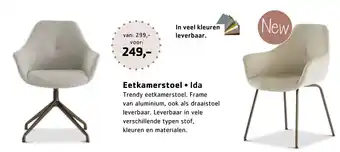 Sijben Eetkamerstoel • Ida aanbieding
