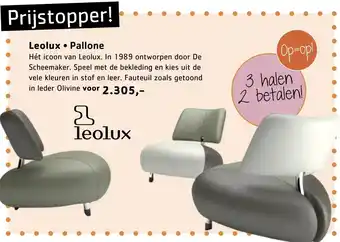 Sijben Leolux • Pallone aanbieding