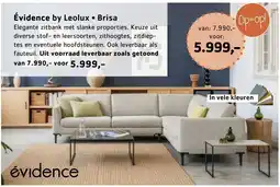 Sijben Évidence by Leolux • Brisa aanbieding