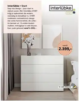 Sijben Interlübke • Start aanbieding