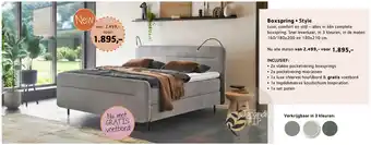 Sijben Boxspring • Style aanbieding
